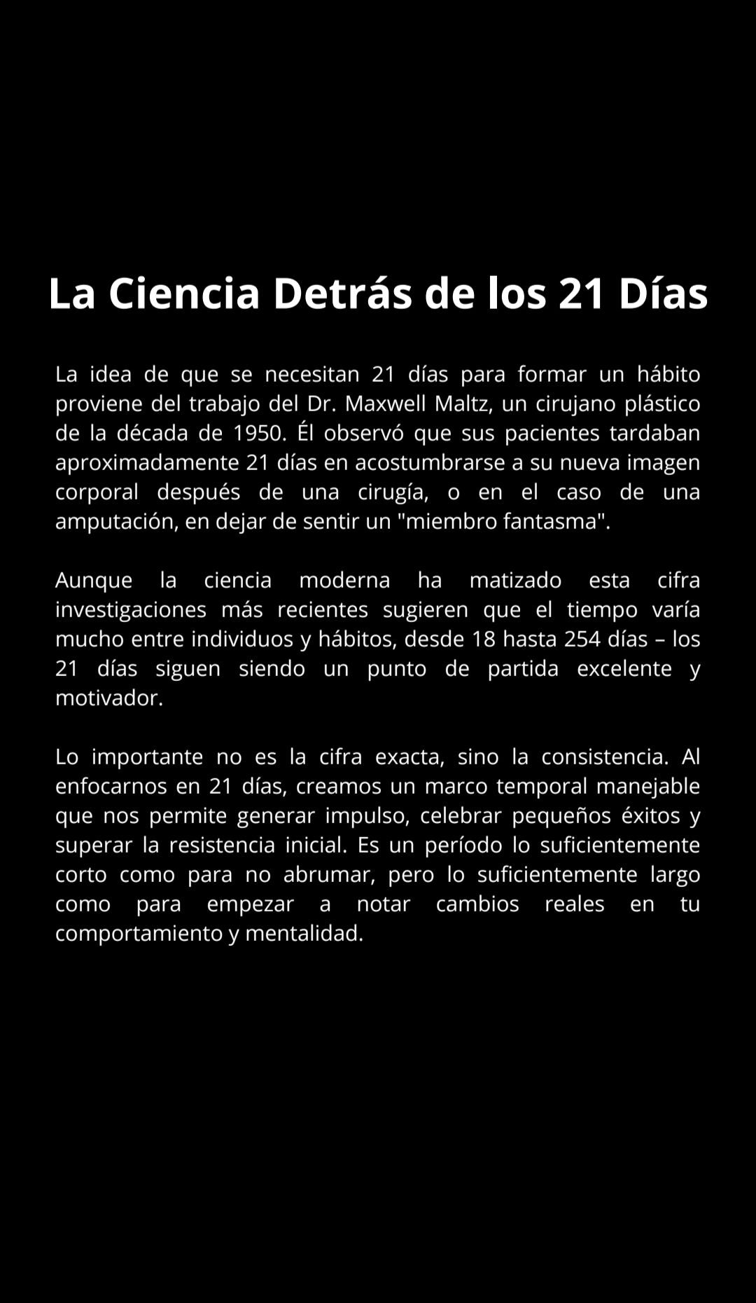 El Reto de 21 Días para Volverte Imparable